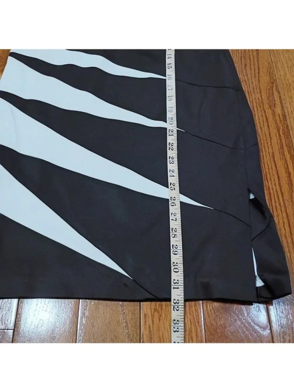 Jax Black & White Sleeveless Bodycon Dress Size 6 With Tags - Picture 10 of 13